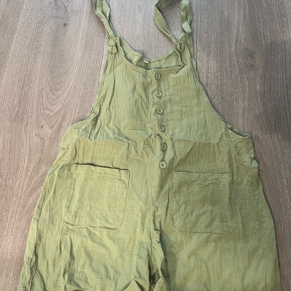 Cute green romper